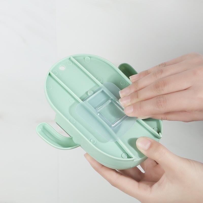 1 tk seina isekleepuv hambaharja hoidik äravooluriiul Kodumajapidamises kasutatava kaktuse hoiustamisrest pardel Korraldaja Vannitoa tarvikud