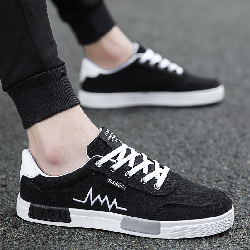Pantofi pentru bărbați 2024, pantofi noi de pânză, respirabil, modă pentru bărbați, versatili, pantofi de sport casual pentru bărbați, confortabili