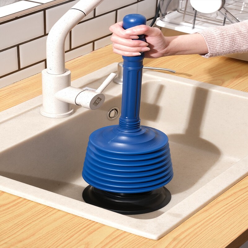 Chiuvetă portabil Piston pentru toaletă Scurgere în podea Dispozitiv de eliminare a deșeurilor Instrument de curățare reutilizabil Dispozitiv de scurgere de pardoseală pentru toaletă PE Durabil