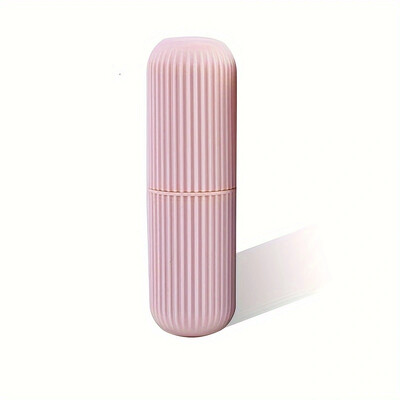 1 tk, kaasaskantav välimatkareiside hambaharjakarbi komplekt, kaanega suuveetops hambapasta traksid Hambaharja hoiukarbis suuveetops