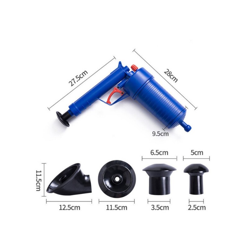 Acțiunea pompei de uz casnic Presiune de putere țeavă Plunger Curățător de scurgere Pompă Conductă de îndepărtare înfundată Chiuvetă de baie Instrumente de curățare a toaletei