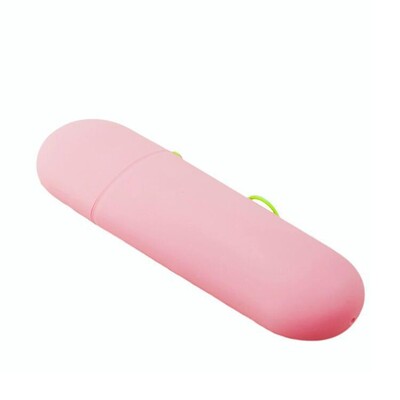 Преносима чаша за вода за уста Държач за четка за зъби Пътуване Външна четка за зъби Паста за зъби Съхранение Калъф за капсули Аксесоари за баня