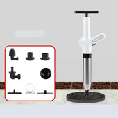 Dragă pentru țevi de toaletă din oțel inoxidabil Set de instrumente de dragare de înaltă presiune pentru uz casnic Cilindru cu perete îngroșat robust și sigur