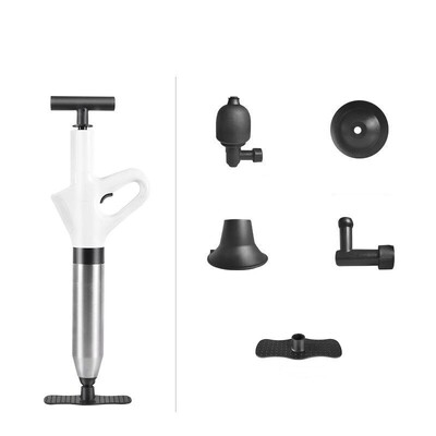 Dragă pentru țevi de toaletă din oțel inoxidabil Set de instrumente de dragare de înaltă presiune pentru uz casnic Cilindru cu perete îngroșat robust și sigur