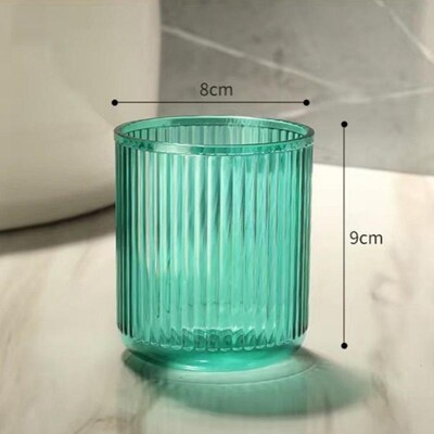 Cupă pentru periuță de dinți Transparentă Convenabilă Durabilă La modă Versatilă Cupă portabilă pentru dinți Suport durabil pentru periuță de dinți Cuplu din plastic