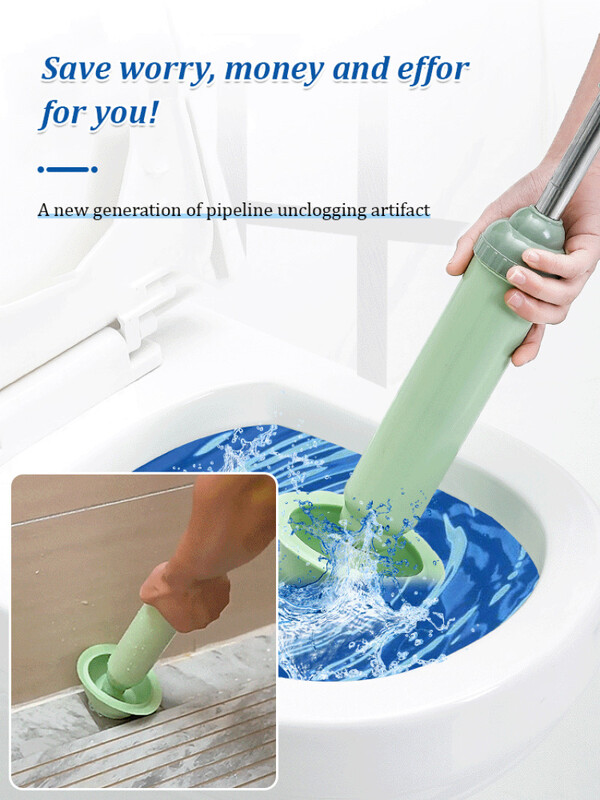 Võimas vaakumkäimla ummistuse eemaldaja WC küünarnukk ummistuse eemaldaja kanalisatsioonitorude blokeeringu eemaldamise tööriistad WC ummistuse artefakt