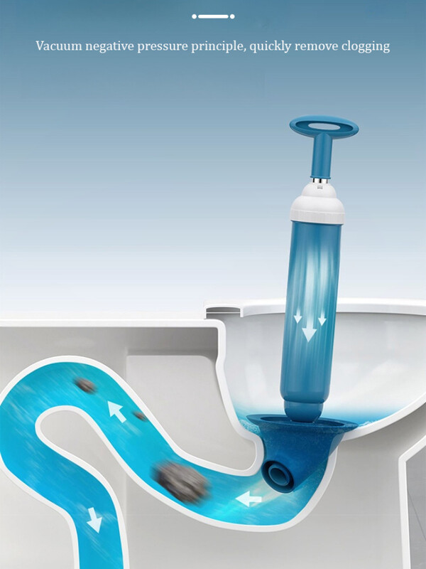 Võimas vaakumkäimla ummistuse eemaldaja WC küünarnukk ummistuse eemaldaja kanalisatsioonitorude blokeeringu eemaldamise tööriistad WC ummistuse artefakt