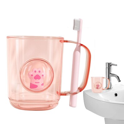 Чаши за вода за уста Нехлъзгаща се чаша за баня Чаша за четка за зъби Детска чаша за изплакване Поставка за миене на зъби Чаша за поставка за четка за зъби