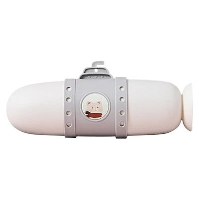 Pahare de baie cu stil submarin Suport pentru pastă de dinți portabil pentru periuță de dinți Cutie de depozitare submarină Organizator de călătorie două căni.