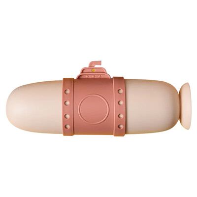 Pahare de baie cu stil submarin Suport pentru pastă de dinți portabil pentru periuță de dinți Cutie de depozitare submarină Organizator de călătorie două căni.