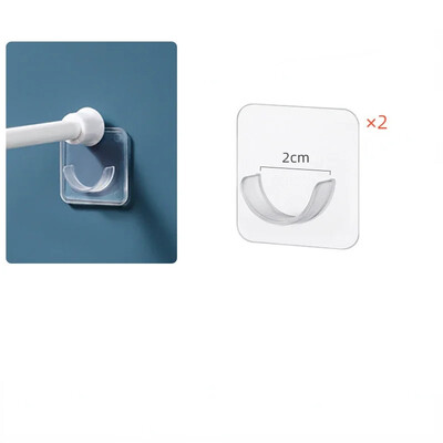 30-110cm Daugiafunkcis spyruoklinis pailginamas teleskopinis užuolaidos stulpo įtempimo bėgis Tinklo stulpas tinklo strypai užuolaidos teleskopinės