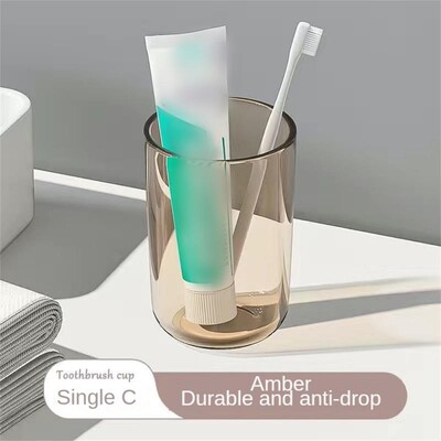 Cești din material plastic pentru periuță de dinți, rotunde, simple, pentru uz casnic, cupe pentru periaj, pentru acasă, bucătărie, baie, en-gros