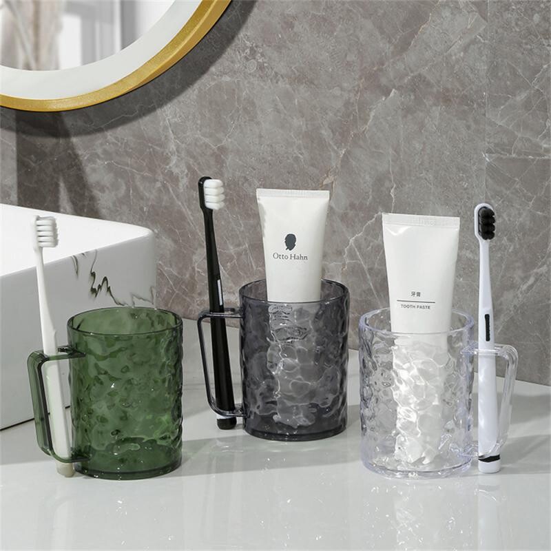Cești din material plastic pentru periuță de dinți, rotunde, simple, pentru uz casnic, cupe pentru periaj, pentru acasă, bucătărie, baie, en-gros