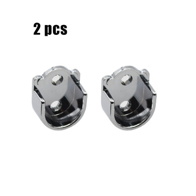 Suport pentru dulap 2 buc. Suport pentru tijă pentru utilizare grea Suport pentru tijă cu flanșă Suport pentru capătul tijei pentru dulap Suport șine în formă de U Feronerie pentru mobilier