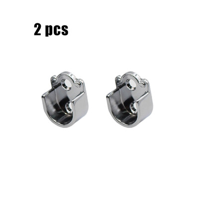 Suport pentru dulap 2 buc. Suport pentru tijă pentru utilizare grea Suport pentru tijă cu flanșă Suport pentru capătul tijei pentru dulap Suport șine în formă de U Feronerie pentru mobilier