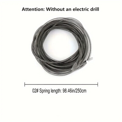 Dispozitiv de curățare a scurgerilor electrice de rezistență Dragă pentru tuburi cu arc Desfundari sanitare de uz casnic Chiuvete Toalete Bucătărie Instrumente de curățare pentru baie