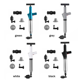 Air Power Drain Blaster Tools Ανοξείδωτο χάλυβα Water Pipe Dredger Universal εξαρτήματα υψηλής πίεσης για νεροχύτες οικιακής κουζίνας