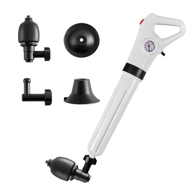 Tualetttorude süvendaja pneumaatiline majapidamiskõrgsurvekanalisatsiooni süvendustööriistade komplekt Õhu äravoolupuhasti käsitsi äravoolu ummistuse eemaldaja