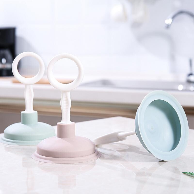 Virtuvės kriauklės drenažo dujotiekio žemsiurbė Mažas užsikimšimo šalinimo įrankis Mini kanalizacijos valiklis Siurbiamasis tualeto šepetys siurbimo puodeliai Tualeto stūmoklis