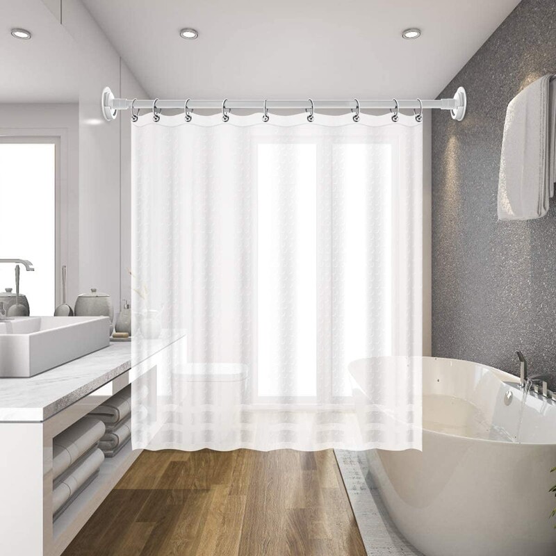 Stabu pakaramais turētājs Pretkrītot apaļo stieņu stieņu aizkaru durvju aizkaru dušas aizkaru stieņu pretslīdes pastas āķis