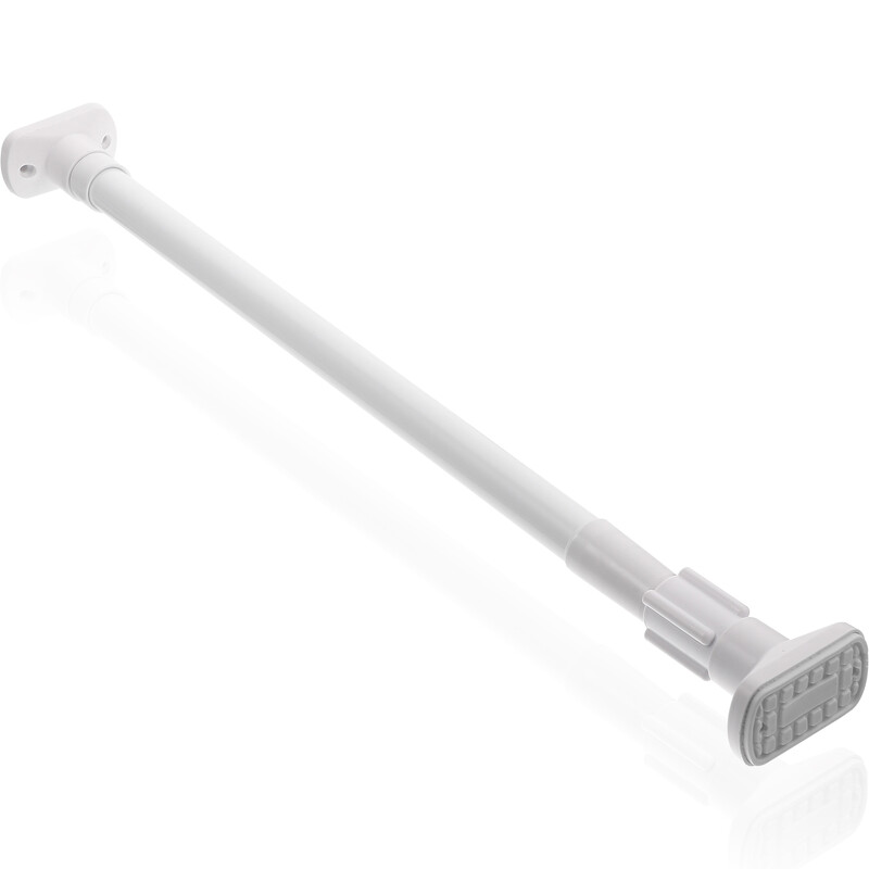 Sină pentru haine Cadă de baie Tijă de perdea Duș 200 cm Dulap Autoblocant Bară telescopică reglabilă extensibilă