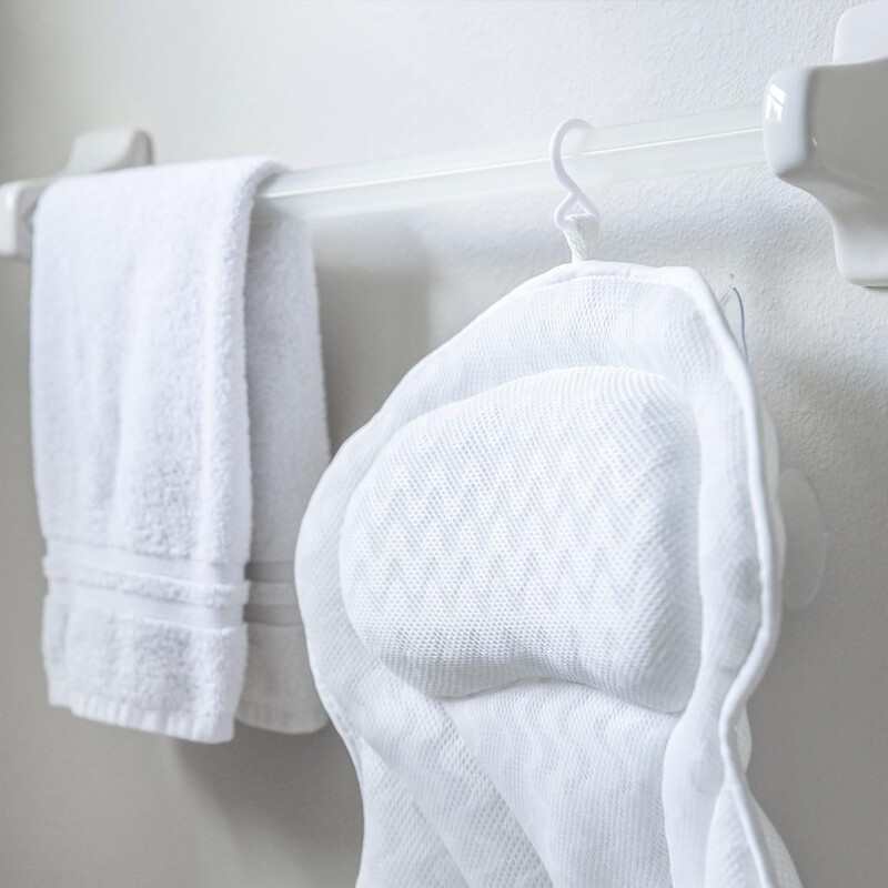 Perna de baie Home Hotel Perna de baie 4D Gri Alb Fluture Perna de cada Ventuza Perna de cada