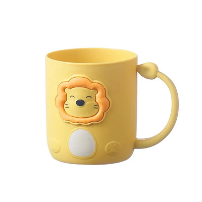 Kvaliteetne harjamistops Cartoon loomadisain, paksendatud ja vastupidavast plastikust suuveetrummel vannituppa