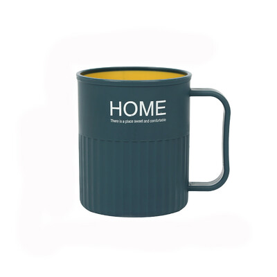 Cupă pentru apă de gură cu două culori pentru export. Cupă pentru periuță de dinți de uz casnic.