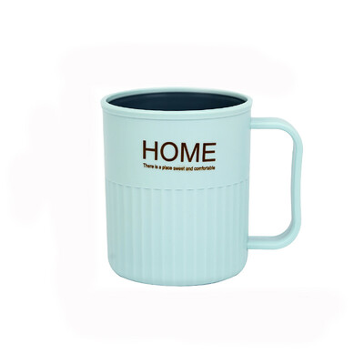 Cupă pentru apă de gură cu două culori pentru export. Cupă pentru periuță de dinți de uz casnic.