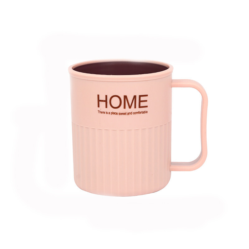 Cupă pentru apă de gură cu două culori pentru export. Cupă pentru periuță de dinți de uz casnic.