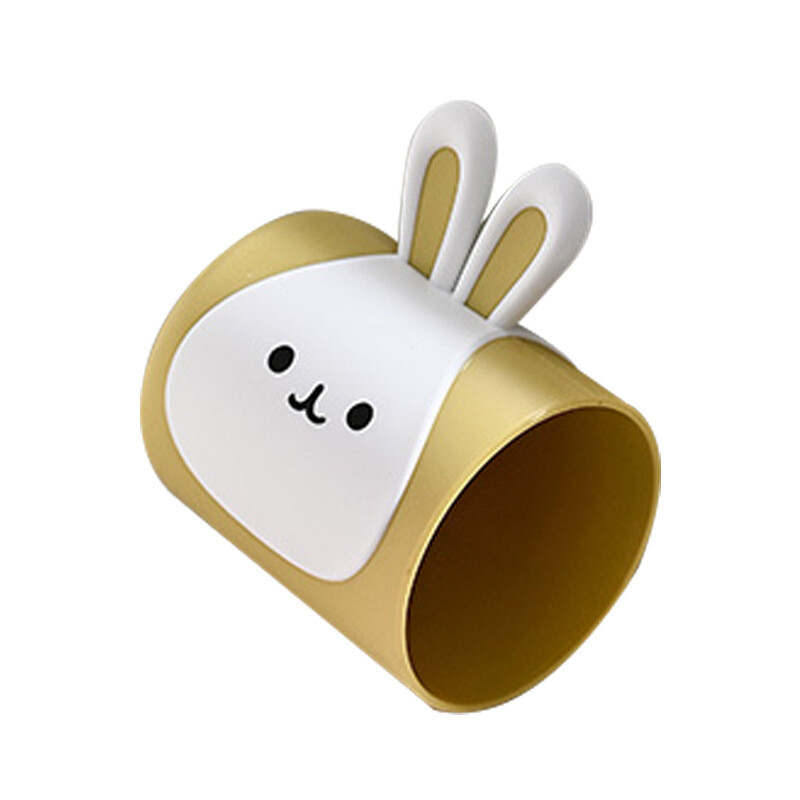 Copiii se spală pe dinți, beau pahar cu apă, iepure drăguț de desene animate, acasă zilnic, cămin studențesc, clătiți gura paharul clătiți gura cu