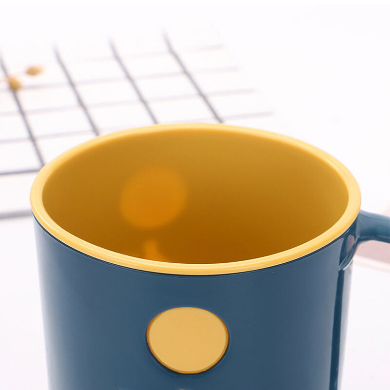 Čašica četkice za zube s dupinom iz crtanog filma za djecu, jednostavna kućna čašica za ispiranje usta, dvobojna čašica za pranje, kupaonski pribor