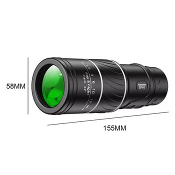 Φορητό μονόφθαλμο τηλεσκόπιο High 40X60 High Powered Dual Focus Handheld Ultra Monocular Scope for Camping Hunting Outdoor