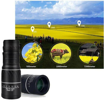 Φορητό μονόφθαλμο τηλεσκόπιο High 40X60 High Powered Dual Focus Handheld Ultra Monocular Scope for Camping Hunting Outdoor