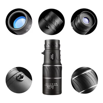 Φορητό μονόφθαλμο τηλεσκόπιο High 40X60 High Powered Dual Focus Handheld Ultra Monocular Scope for Camping Hunting Outdoor