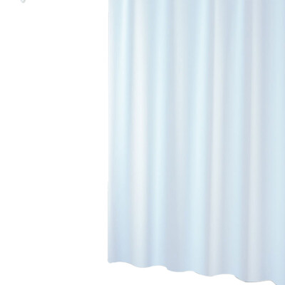 PEVA vandeniui atspari dušo užuolaida, moderni vonios kambario pertvara su kabliukais, geometrinio languoto rašto / vienspalvės vonios užuolaidos