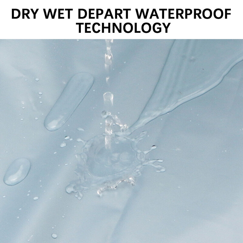 PEVA vandeniui atspari dušo užuolaida, moderni vonios kambario pertvara su kabliukais, geometrinio languoto rašto / vienspalvės vonios užuolaidos