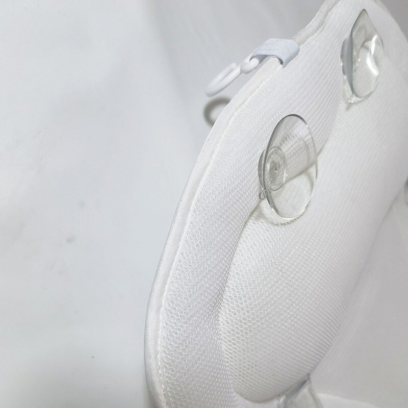 Pernă de baie Fluture alb Pernă de baie respirabilă Accesorii pentru acasă Accesorii de baie cu ventuze