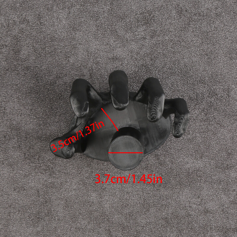 1 PC ръка на черна вещица в готически стил, кутия за декорация на тоалетна хартия за баня, креативен дизайн, занаят за декорация на дома за Хелоуин