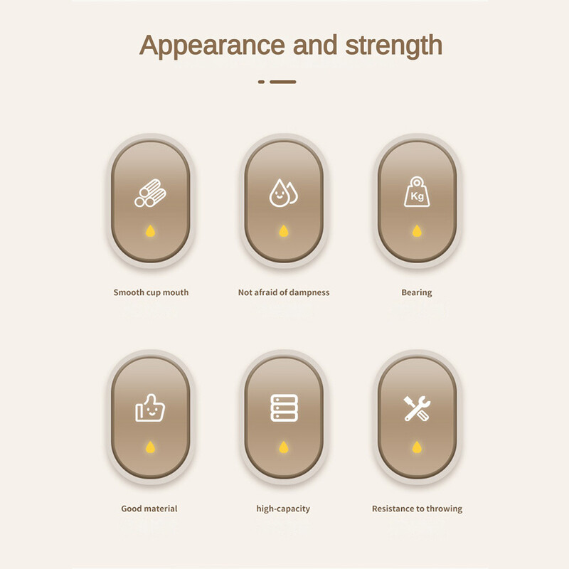 Mutes skalojamā līdzekļa krūze Zobu birste Mājsaimniecības kafijas krāsa smilškrāsas zobu birstes krūze Mājsaimniecības mutes skalojamā līdzekļa krūze Vienkārša Jaunā 8,2*10 cm krūze Gargle