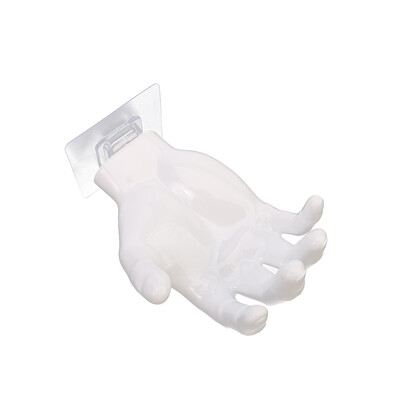 Cârlig pentru palmă Suport pentru săpun Deget în formă de mână, cârlige pentru umeraș de perete, suport pentru depozitare pentru baie, decorare, organizare acasă