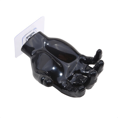 Cârlig pentru palmă Suport pentru săpun Deget în formă de mână, cârlige pentru umeraș de perete, suport pentru depozitare pentru baie, decorare, organizare acasă