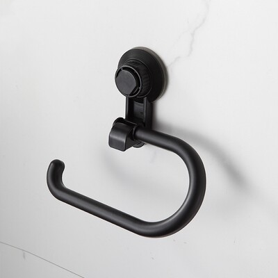 Mulgustusvaba iminapaga adsorptsiooni paberirulli hoidik ABS must/valge käterätikuhoidja kudede riidepuu hoiustamisriiul vannitoa tualettruumi jaoks