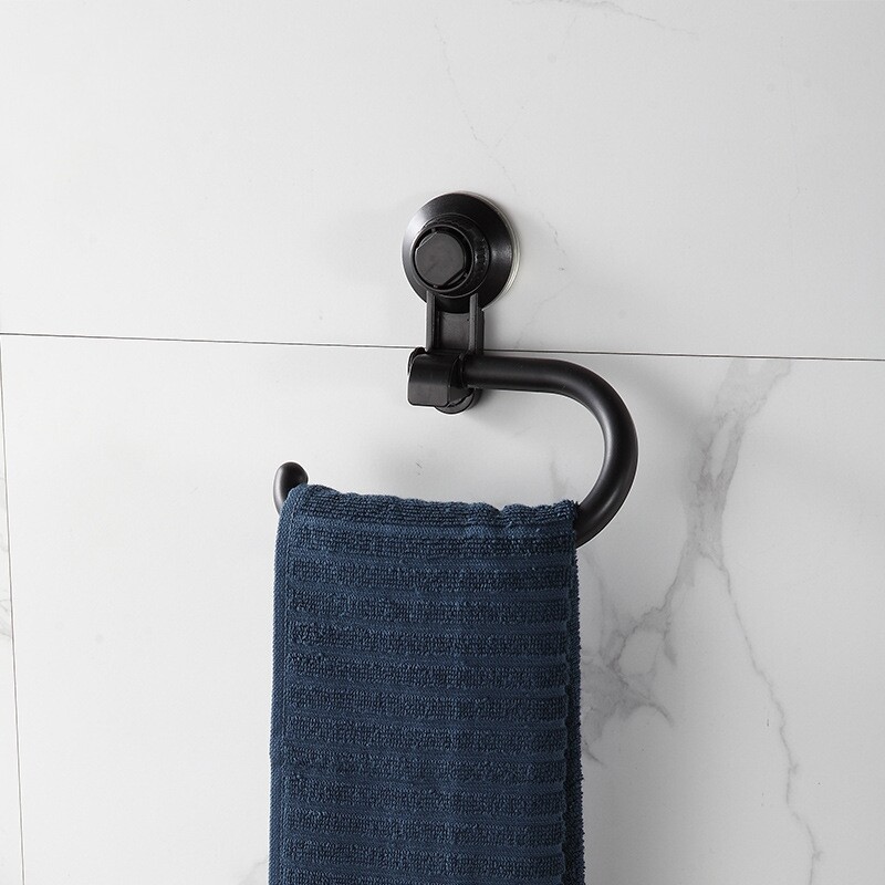 Mulgustusvaba iminapaga adsorptsiooni paberirulli hoidik ABS must/valge käterätikuhoidja kudede riidepuu hoiustamisriiul vannitoa tualettruumi jaoks