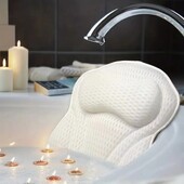 4D jastuk za kupanje White Butterfly Spa Neklizajući jastuk za kupanje Jacuzzi Prozračni kupaonski dodaci Kućni podebljani jastuci Dodaci