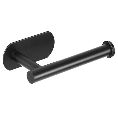 Umeraș pentru role de țesut igienic Suport pentru prosoape de țesut montat pe perete Raft suspendat fără perforare din oțel inoxidabil pentru baie, bucătărie