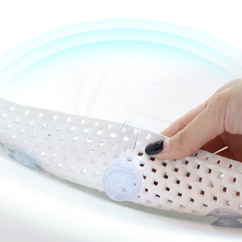 Neslystantis vonios kilimėlis 3D tinklelio sluoksnių vonios pagalvėlė su pagalve PVC kvėpuojanti sulankstoma SPA kūno viso vonios pagalvėlė pagalvė