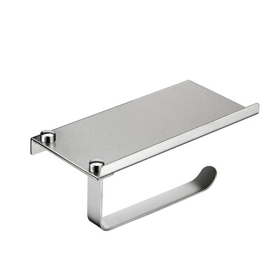 Pie sienas stiprināms daudzkrāsains ar plauktiem nerūsējošā tērauda tualetes papīra turētājs Vannas istabas piederumi