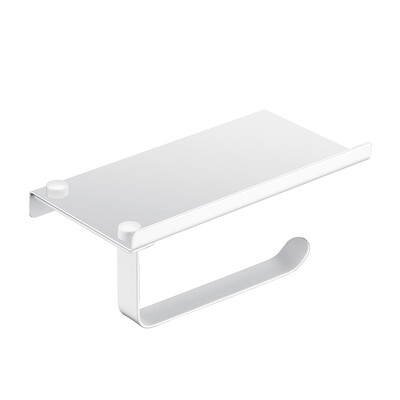 Pie sienas stiprināms daudzkrāsains ar plauktiem nerūsējošā tērauda tualetes papīra turētājs Vannas istabas piederumi