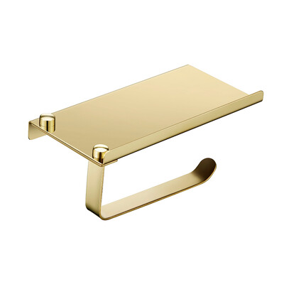 Pie sienas stiprināms daudzkrāsains ar plauktiem nerūsējošā tērauda tualetes papīra turētājs Vannas istabas piederumi